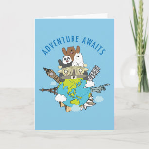Carte We Bare Bears - Adventure Await