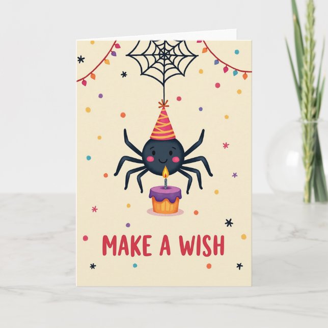 Carte Web d'anniversaire de créatures (Devant)