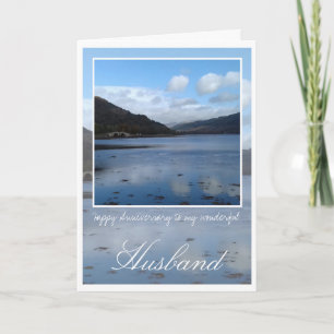 Carte Wedding Anniversary Husband, Inveraray, Scotland,