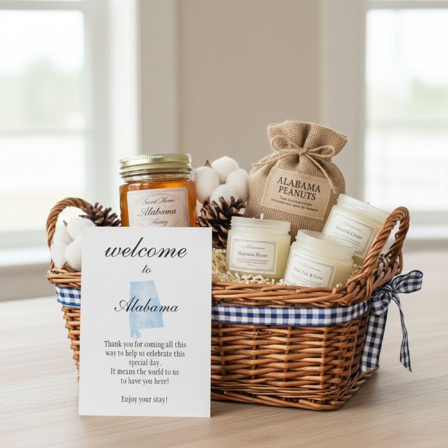Carte Welcome to Alabama Personalized with Local Phrases (Créateur téléchargé)