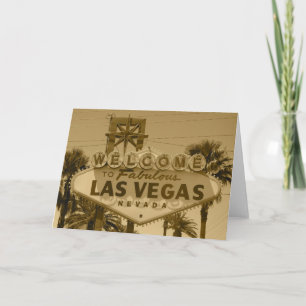 Carte Welcome to Fabulous Las Vegas