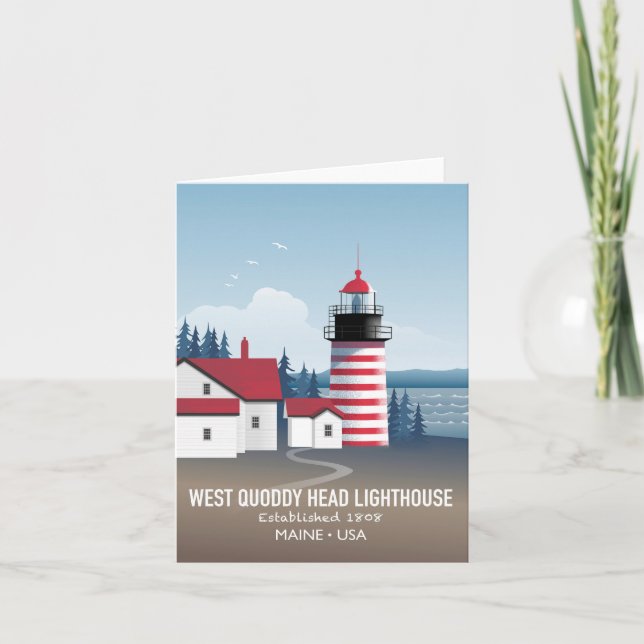 Carte West Quoddy Head Lighthouse (Devant)