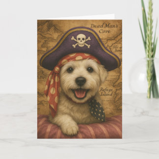 Carte Westie Pirate