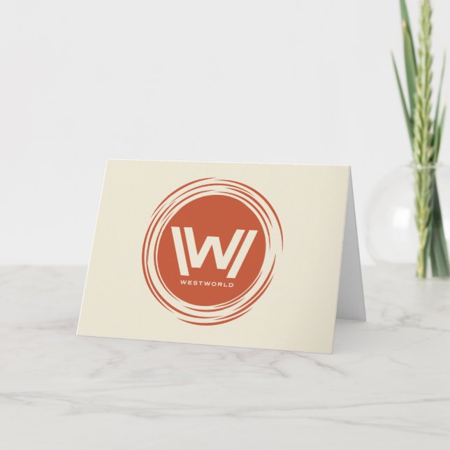 Carte Westworld | Logo Sun stylisé (Devant)