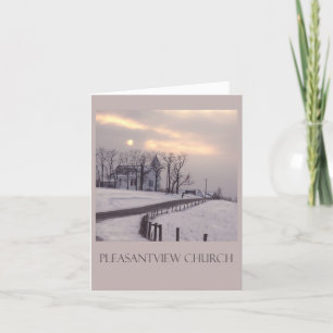 Carte We've missed you at church