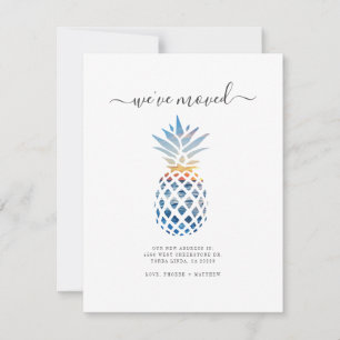 Carte Weve Moved Pineapple Changement d'adresse Déplacem