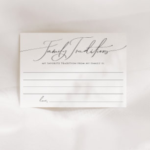 Carte Whimsical Genre Neutre Traditions Familiales