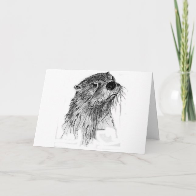 Carte Whiskers Otter (Devant)