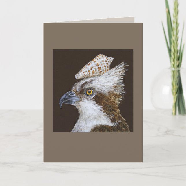 Carte Whit the osprey card (Devant)