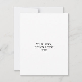 Carte White Personalized – Your Logo & Text Here