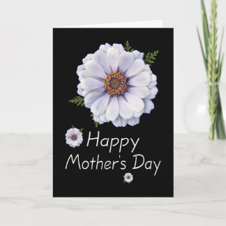 Carte White Zinnia Mothers Day