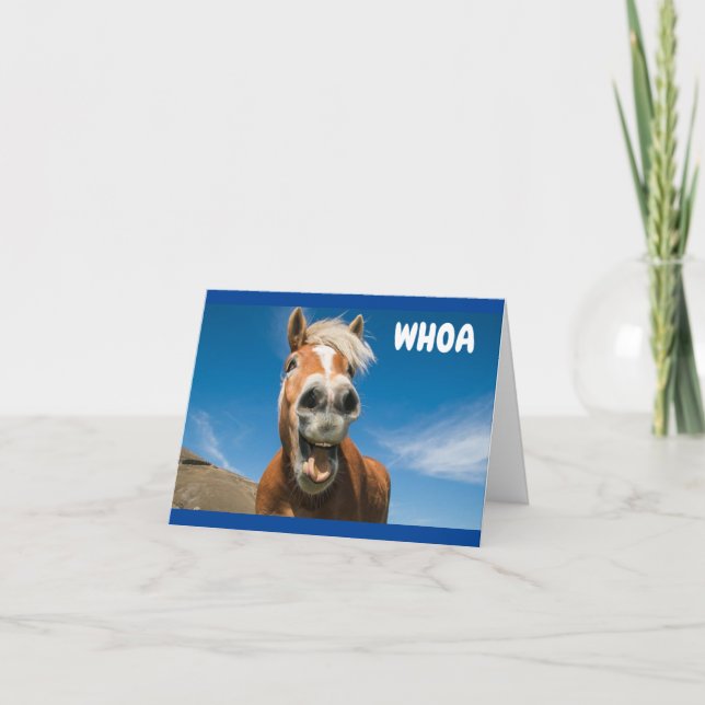 Carte WHOA **50ème ANNIVERSAIRE MARIAGE ! ! ! ! ! (Devant)