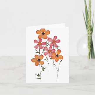 Carte Wild Nosegay Greeting Card