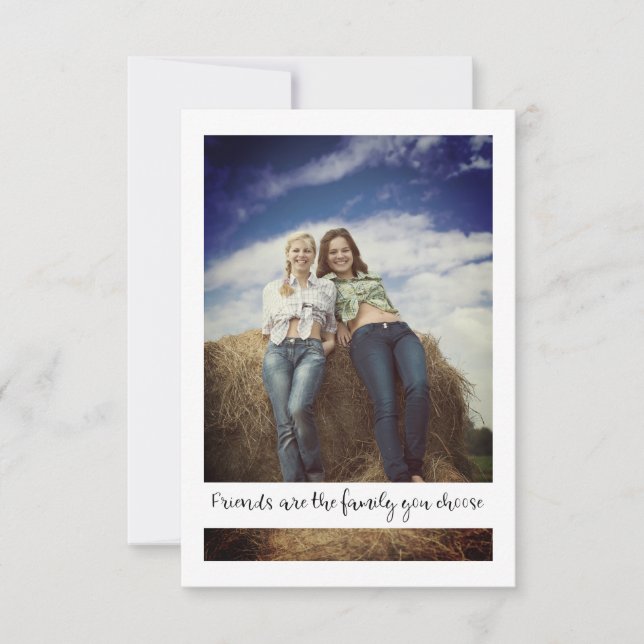 Carte Will You Be My Matron of Honor Photo Proposal (Devant)