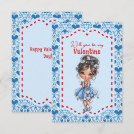 Carte Will You Be My Valentine Teen 