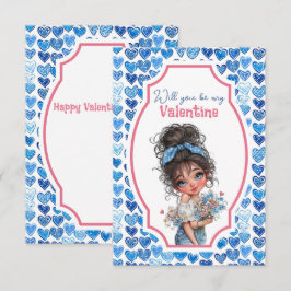 Carte Will You Be My Valentine Teen 