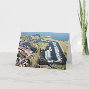 Carte Willemstad aux Pays-Bas avec un port moderne.