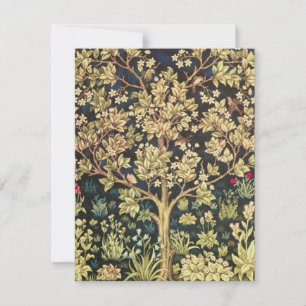 Carte William Morris Arbre De Vie