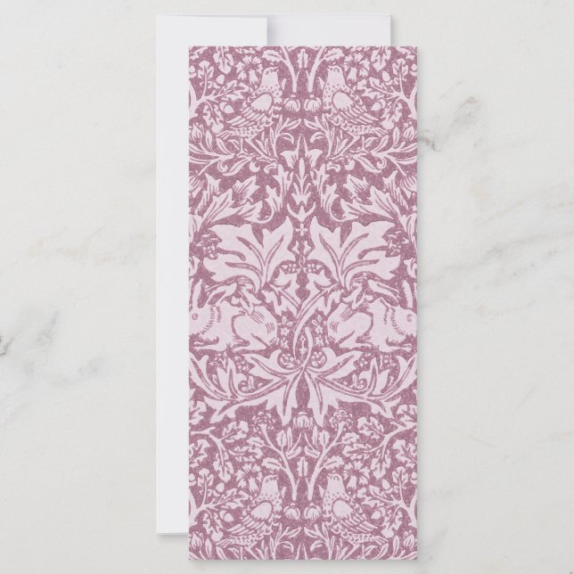 Carte William Morris, Le voleur de fraises, revamped, ar (Devant)
