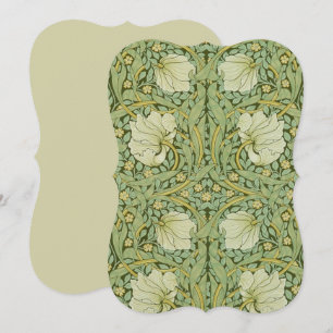 Carte William Morris Pimpernel Fond d'écran bleu Floral