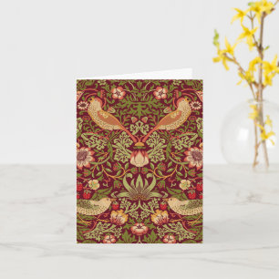 Carte William Morris Strawberry Thief