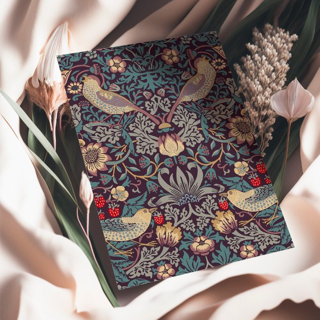 Carte William Morris Strawberry Thief (Créateur téléchargé)