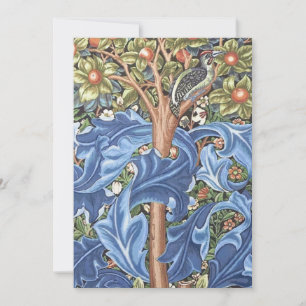 Carte William Morris Woodpecker Tapestry