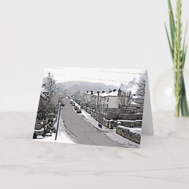 Carte Winney Hill, Harthill avec Woodall. (Devant)