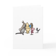 Winnie l'Ooh et les amis Blue présent