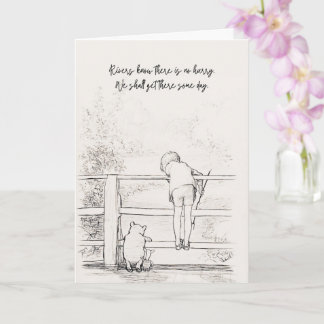 Carte Winnie-the-Pooh No Rush