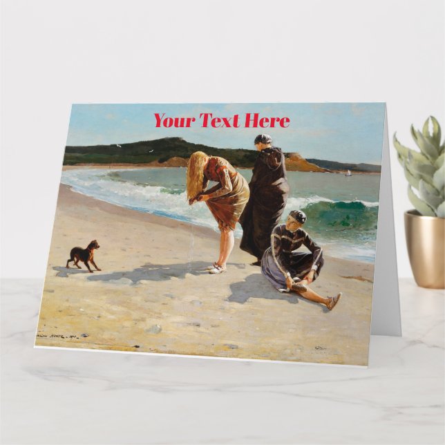 Carte WInslow Homer Art américain (Petite plante)