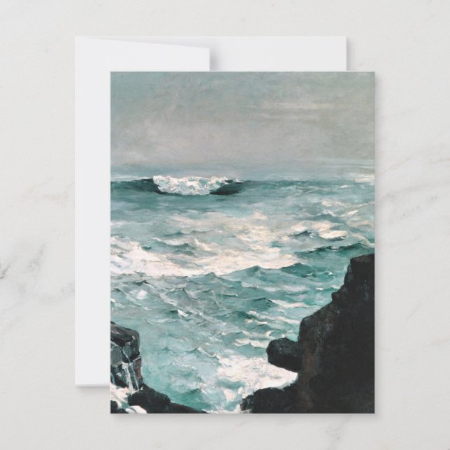 Carte Winslow Homer - Cannon Rock (Devant)
