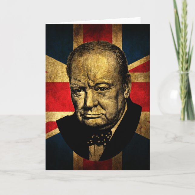 Carte Winston Churchill (Devant)