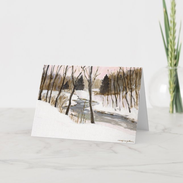 Carte Winter Creek (Devant)