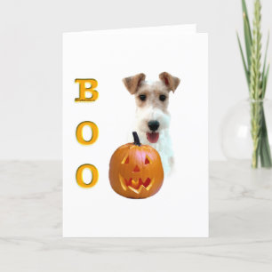 Carte Wire Fox Terrier Boo
