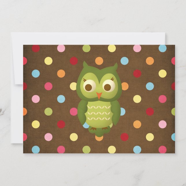 Carte Wise Owl (Devant)