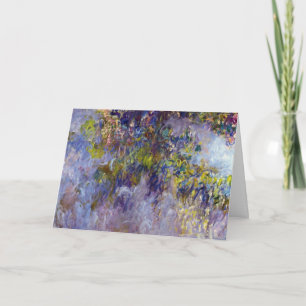 Carte Wisteria (moitié gauche) par Claude Monet