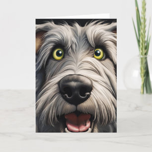 Carte Wolfhound vieillit son Humour d'anniversaire