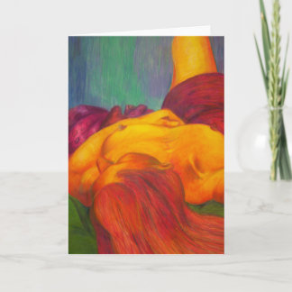 Carte Woman Notecard
