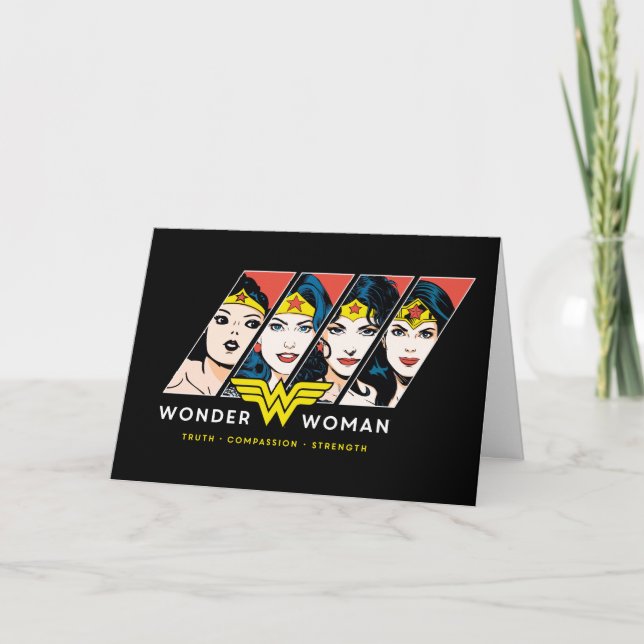 Carte Wonder Woman Comic Evolution Graphic (Devant)