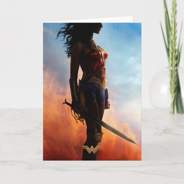 Carte Wonder Woman Duststorm Silhouette (Devant)