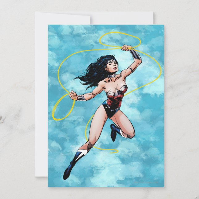 Carte Wonder Woman & Lasso de la vérité (Devant)