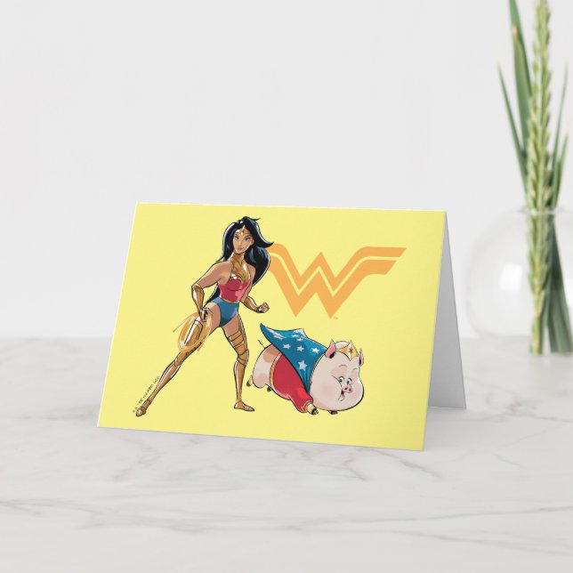 Carte Wonder Woman & PB (Devant)