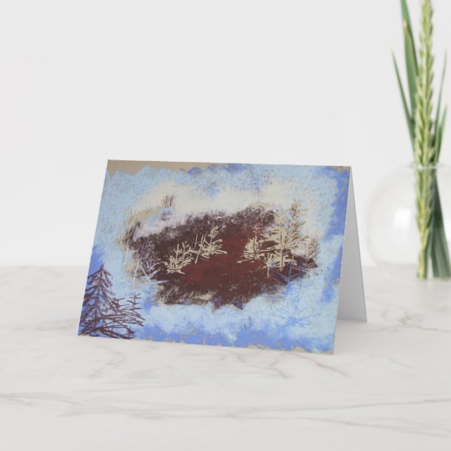 Carte Woodland d'hiver (Devant)