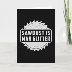 Carte Woodworker Wood Carpenter Woodworking Idée cadeau