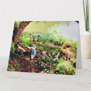 Carte WORLD EST UN CERCLE Jumbo Greeting Card