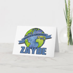 Carte World's Greatest Zayde
