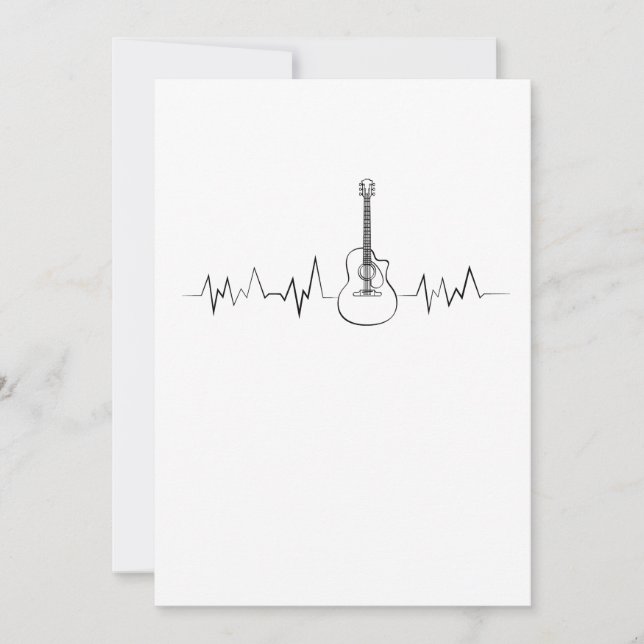 Carte Worlds Okayest Guitare Player Funny Gift Guitarist (Devant)