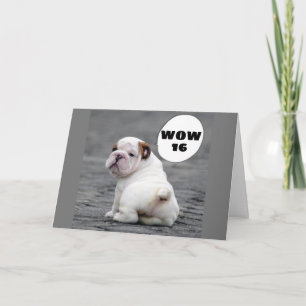 CARTE WOW...***16**** MARCHE À SUIVRE !