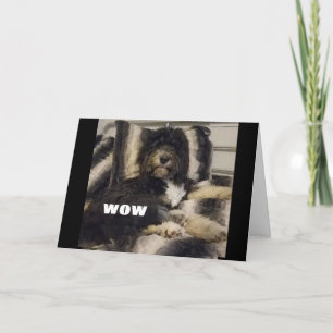 CARTE WOW NE PEUT JUSTE PAS CROIRE QUE VOUS ÊTES "40" CA